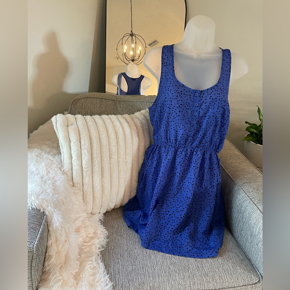 Blue sun dress